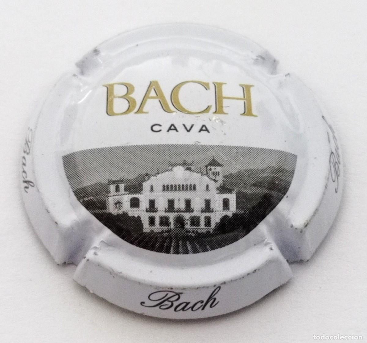 Coleccionismo de cava: PLACA CHAPA CAVA BACH - Foto 1