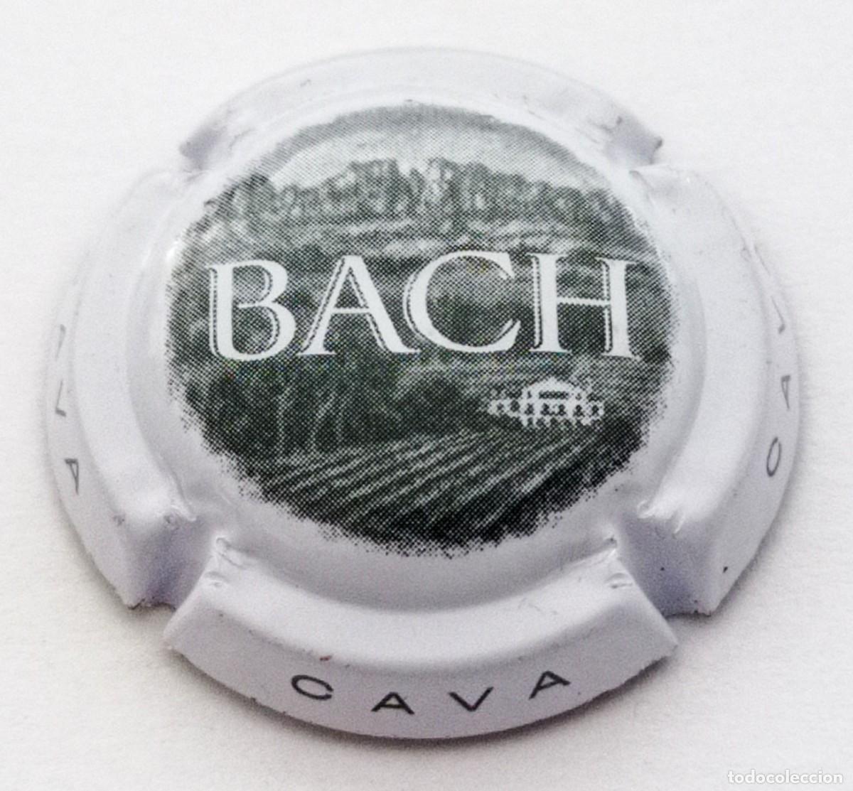 Coleccionismo de cava: PLACA CHAPA CAVA BACH - Foto 1