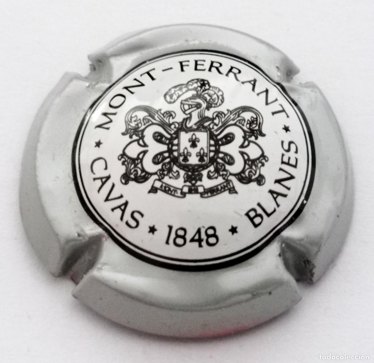 Coleccionismo de cava: PLACA CHAPA CAVA MONT-FERRANT - Foto 1