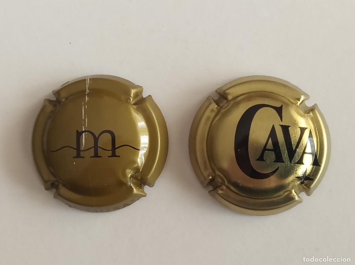 Coleccionismo de cava: 2 placas cava defectuosas - Foto 1