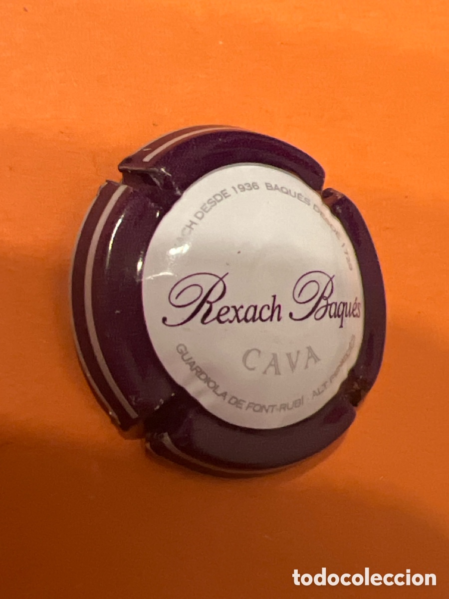 Coleccionismo de cava: T1296. Cavas Rexach Baqu&eacute;s C&oacute;digo: ERXB070586 - Foto 1