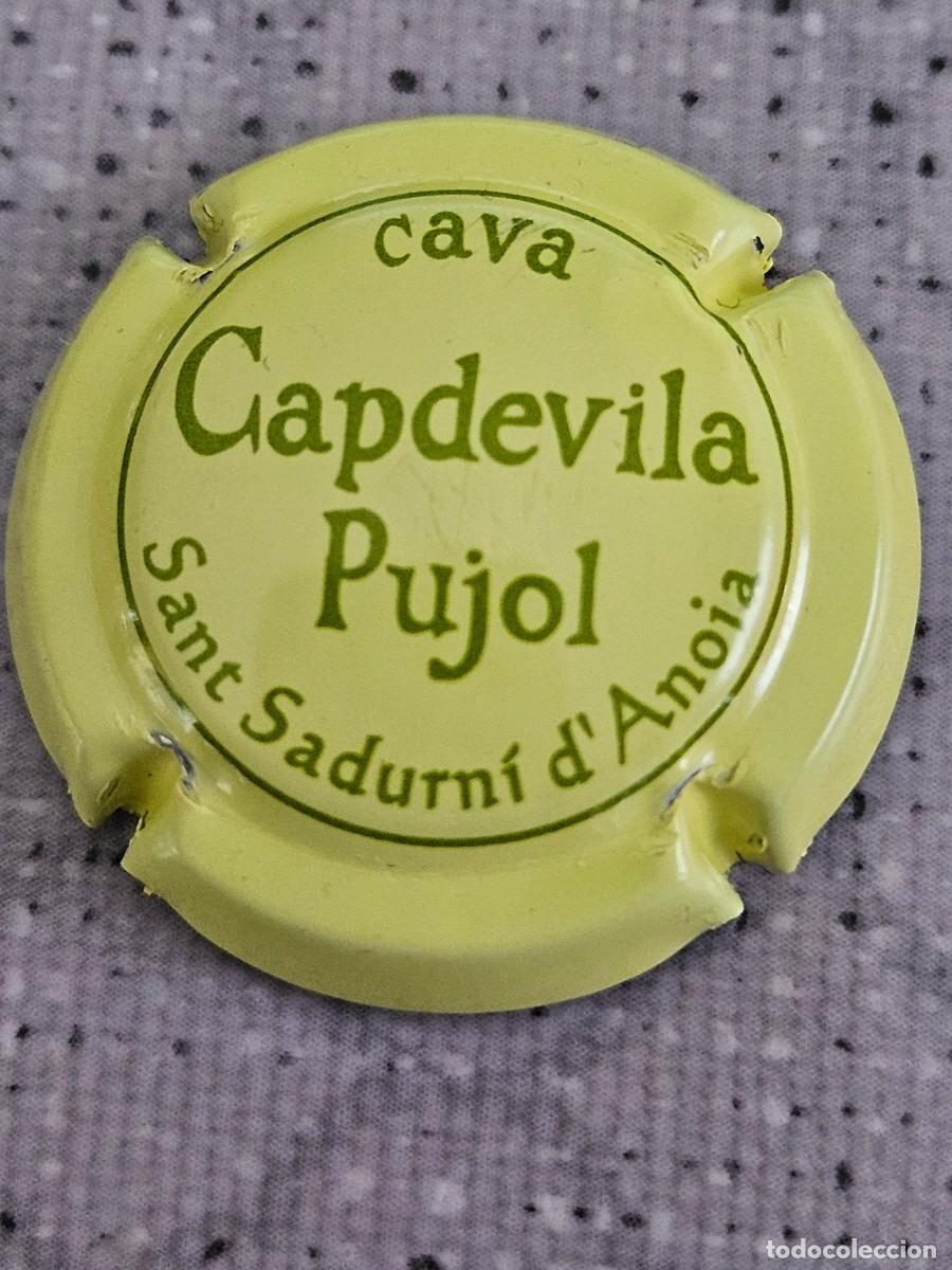 Coleccionismo de cava: Placa/ Chapa De Cava Capdevila Pujol Sant Sadurni D&acute;Anoia. - Foto 1