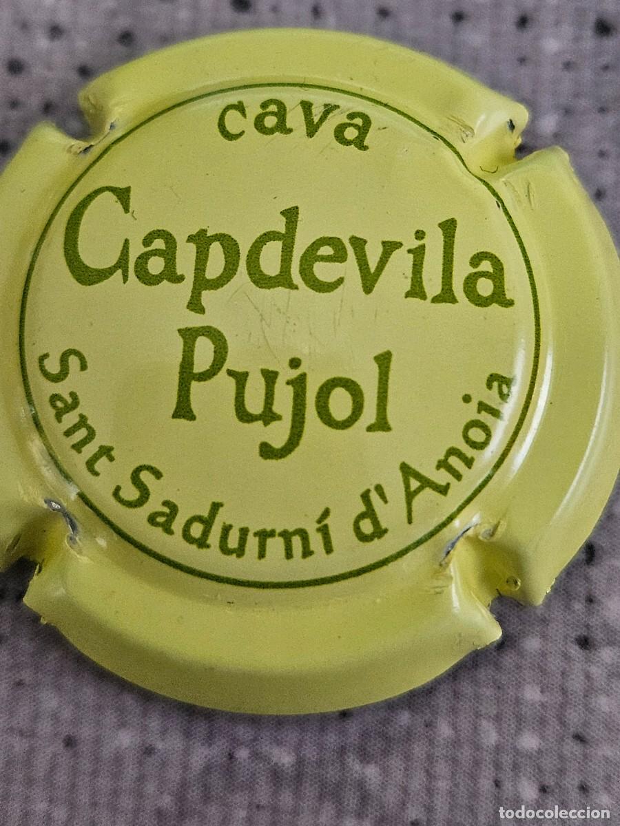 Coleccionismo de cava: Placa/ Chapa De Cava Capdevila Pujol Sant Sadurni D&acute;Anoia. - Foto 2