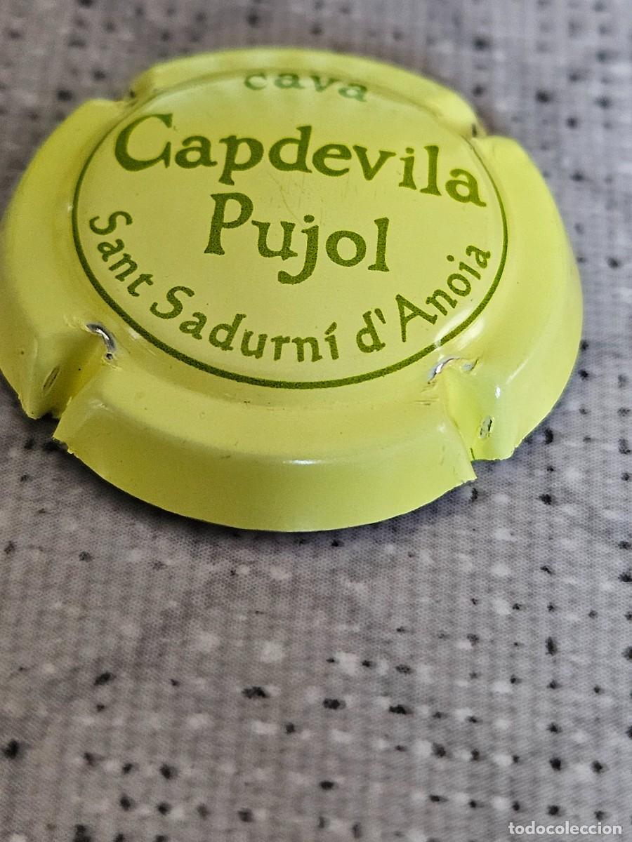 Coleccionismo de cava: Placa/ Chapa De Cava Capdevila Pujol Sant Sadurni D&acute;Anoia. - Foto 3