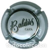 Coleccionismo de cava: PLACA CHAPA CAVA - Bald&uacute;s (gris argentat clar.) **b - Foto 1