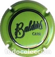 Coleccionismo de cava: PLACA CHAPA CAVA - Bald&uacute;s (verd clar) **b - Foto 1
