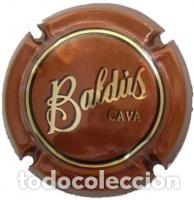 Coleccionismo de cava: PLACA CHAPA CAVA - Bald&uacute;s (marr&oacute;n) **b - Foto 1