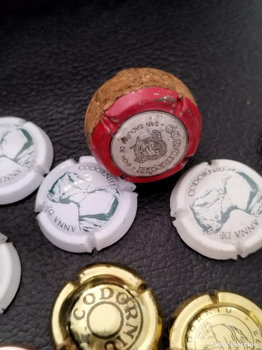 Coleccionismo de cava: Lote de 40 chapas de cava Codorniu. - Foto 4