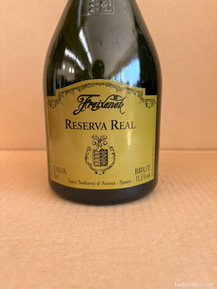 Coleccionismo de cava: BOTELLA DE CAVA FREIXENET. BRUT. RESERVA REAL - Foto 2