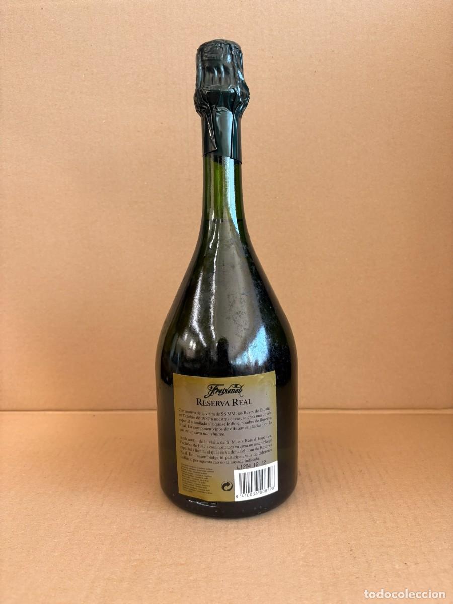 Coleccionismo de cava: BOTELLA DE CAVA FREIXENET. BRUT. RESERVA REAL - Foto 5