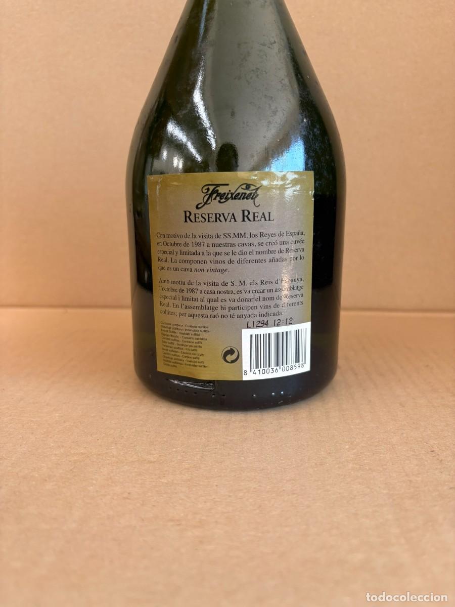 Coleccionismo de cava: BOTELLA DE CAVA FREIXENET. BRUT. RESERVA REAL - Foto 6