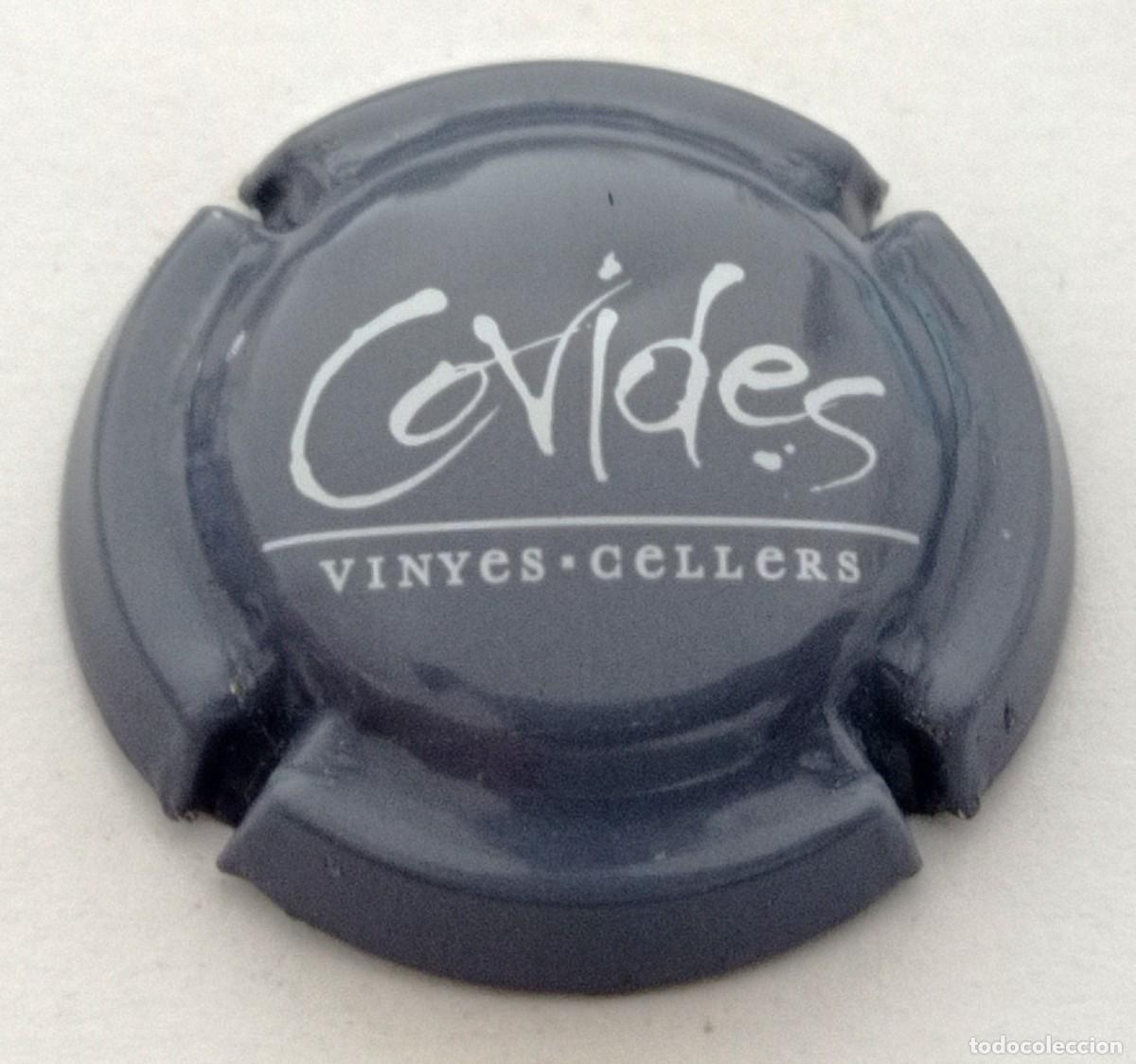 Coleccionismo de cava: PLACA CHAPA CAVA COVIDES - Foto 1
