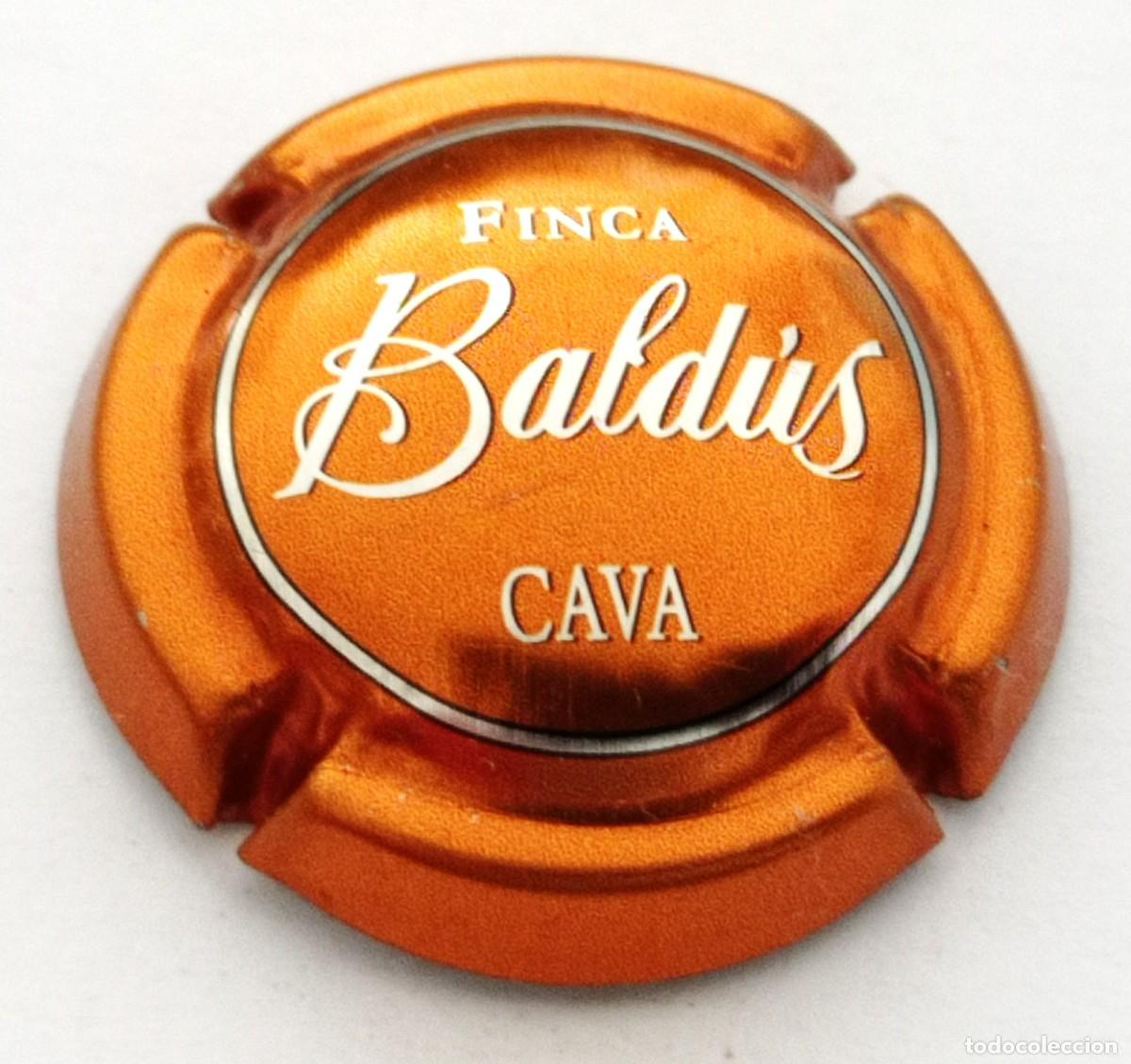 Coleccionismo de cava: PLACA CHAPA CAVA BALD&Uacute;S - Foto 1
