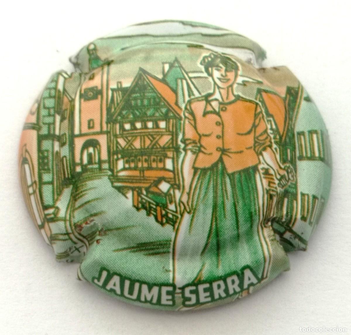 Coleccionismo de cava: PLACA CHAPA CAVA JAUME SERRA - Foto 1