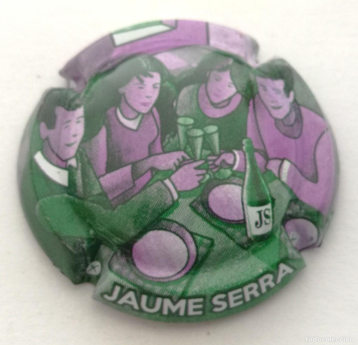 Coleccionismo de cava: PLACA CHAPA CAVA JAUME SERRA - Foto 1