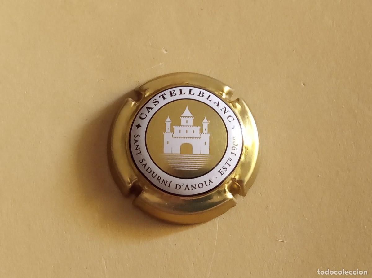 Coleccionismo de cava: Placa cava Castellblanc - Foto 1