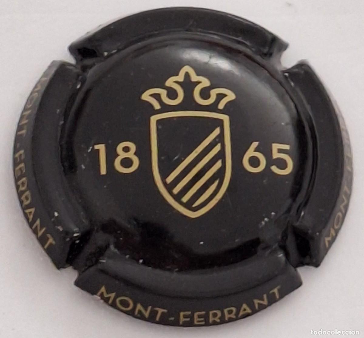 Coleccionismo de cava: PLACA DE CAVA MONT-FERRANT 1865 - Foto 1