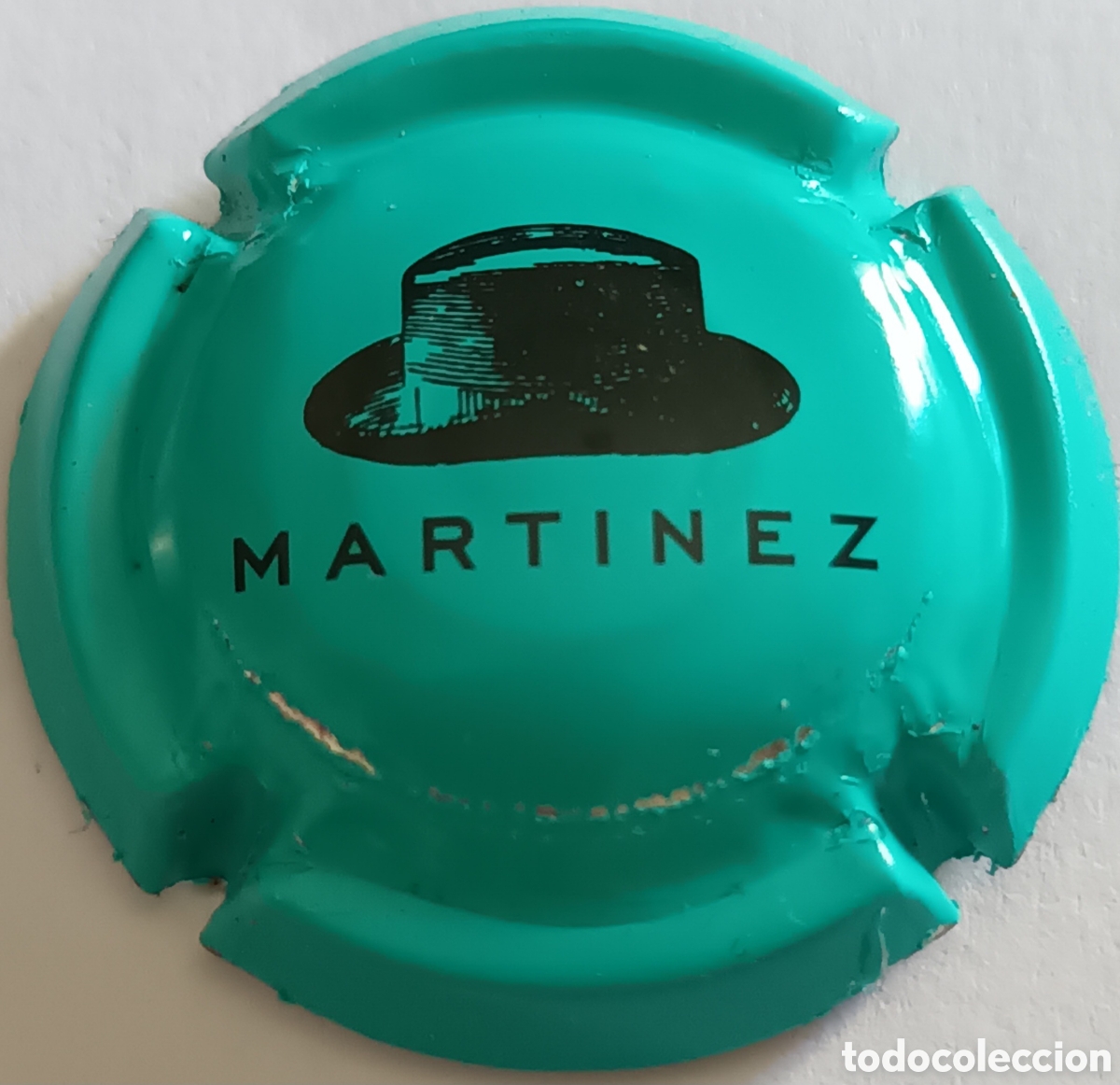 Coleccionismo de cava: CHAPA PLACA MARTINEZ - Foto 1