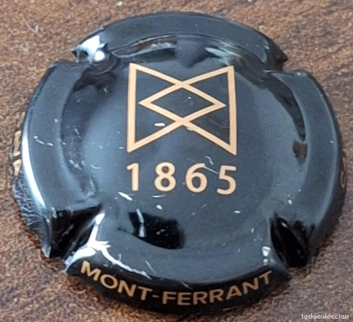 Coleccionismo de cava: PLACA DE CAVA MONT-FERRANT 1865 - Foto 1