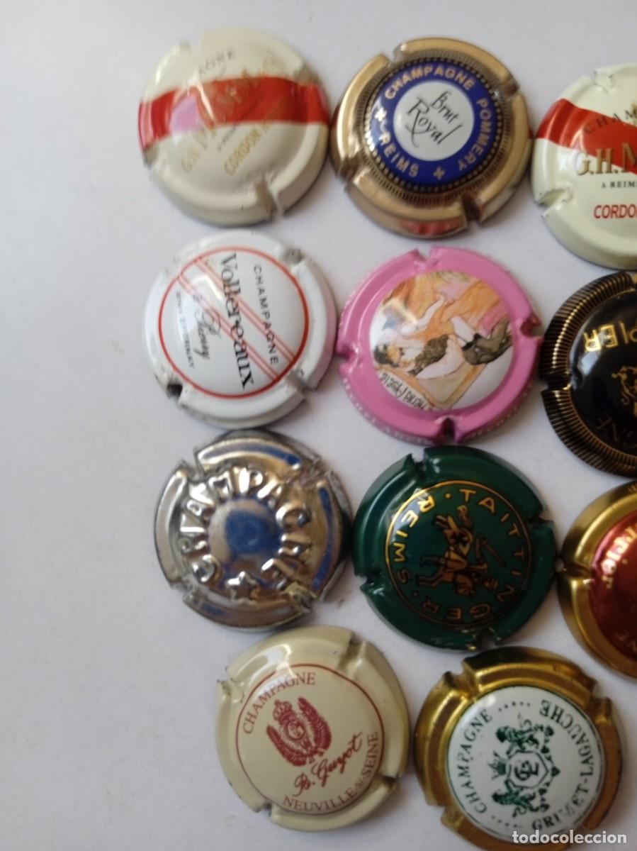 Coleccionismo de cava: CHAPAS DE CHANPGNE 15 Diferentes - Foto 2