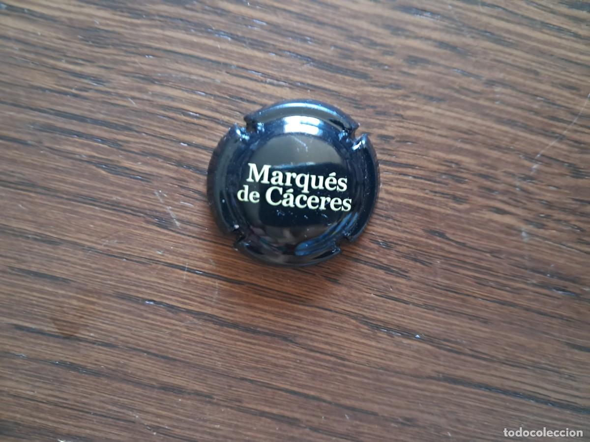 Coleccionismo de cava: placa de cava, Marqu&eacute;s de C&aacute;ceres. - Foto 1