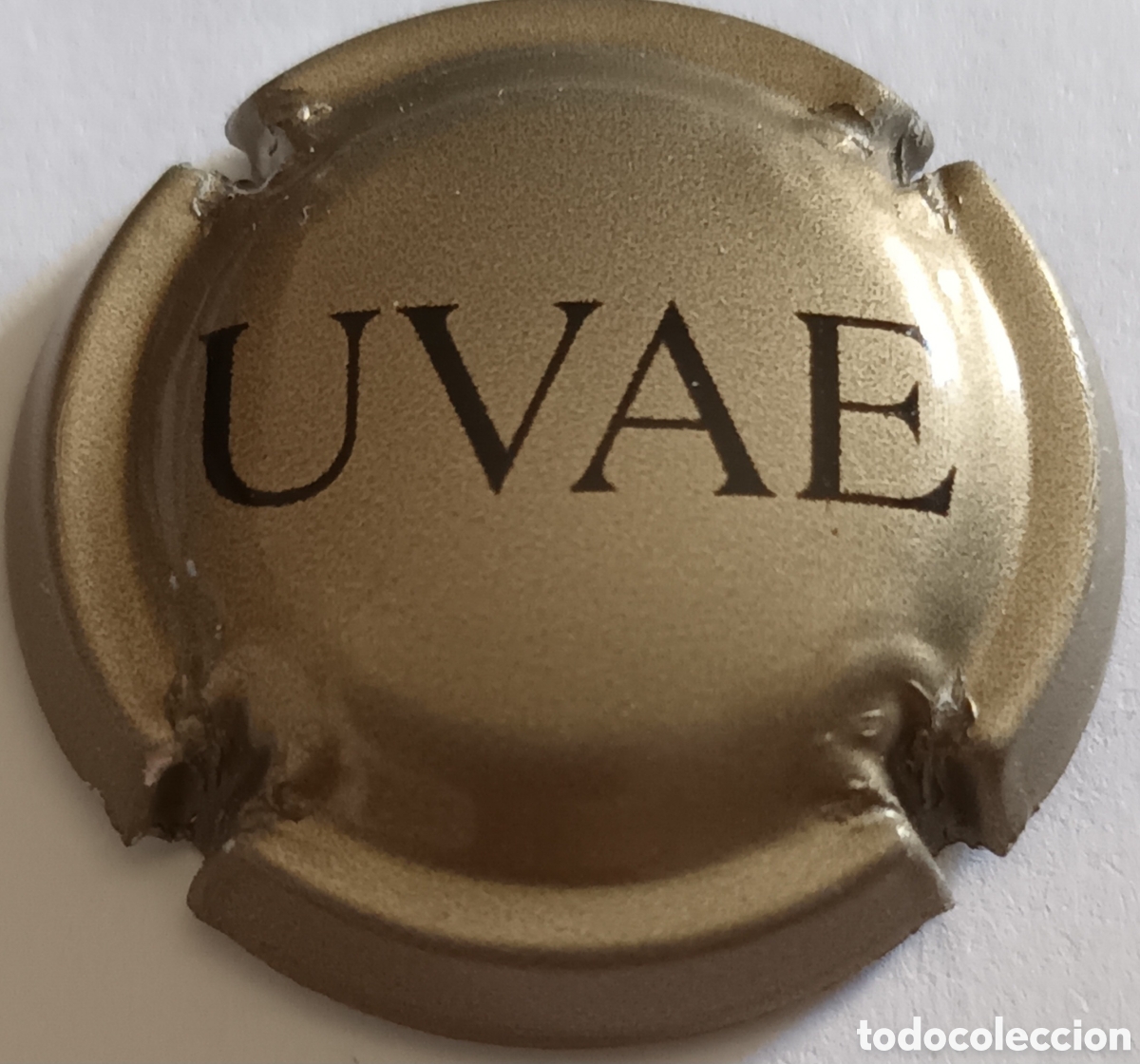 Coleccionismo de cava: CHAPA PLACA CAVA UVAE - Foto 1
