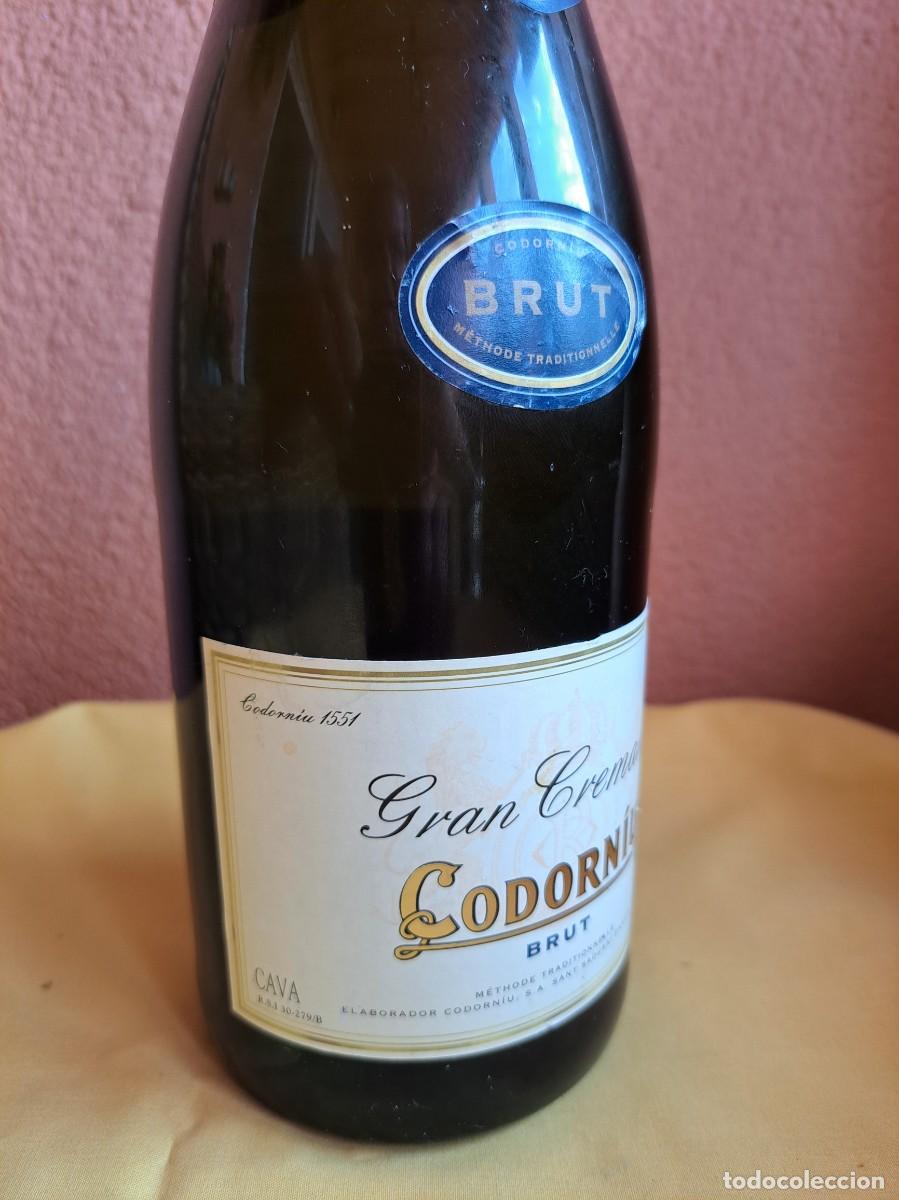 Coleccionismo de cava: BOTELLA CODORNIU, GRAN CREMANT - Foto 3