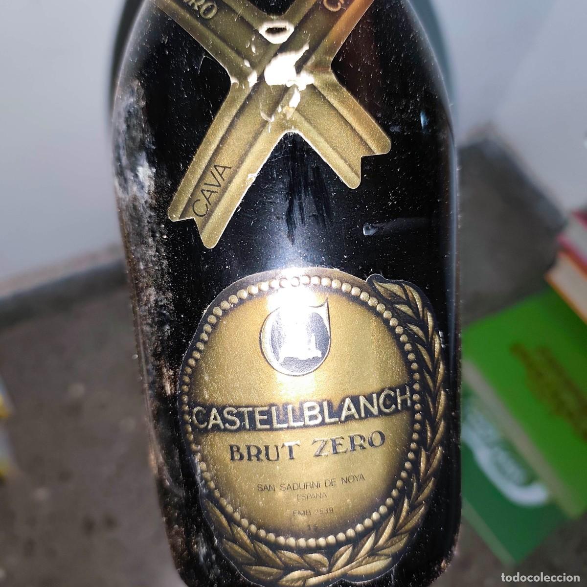 Coleccionismo de cava: BOTELLA CAVA CASTELLBLANCH BRUT ZERO. 75CL. - Foto 2