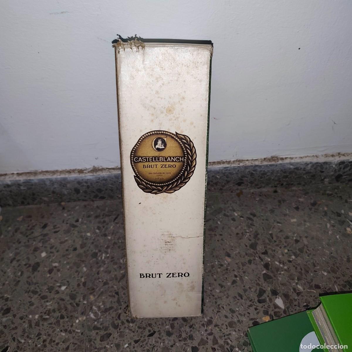 Coleccionismo de cava: BOTELLA CAVA CASTELLBLANCH BRUT ZERO. 75CL. - Foto 3
