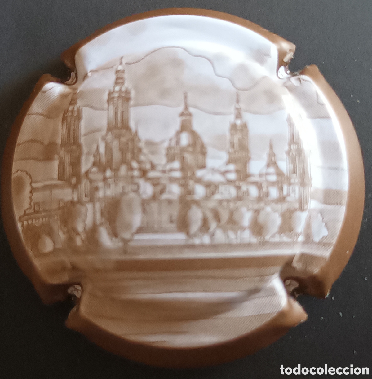 Coleccionismo de cava: CHAPA DE CAVA. EL PILAR DE ZARAGOZA - Foto 1