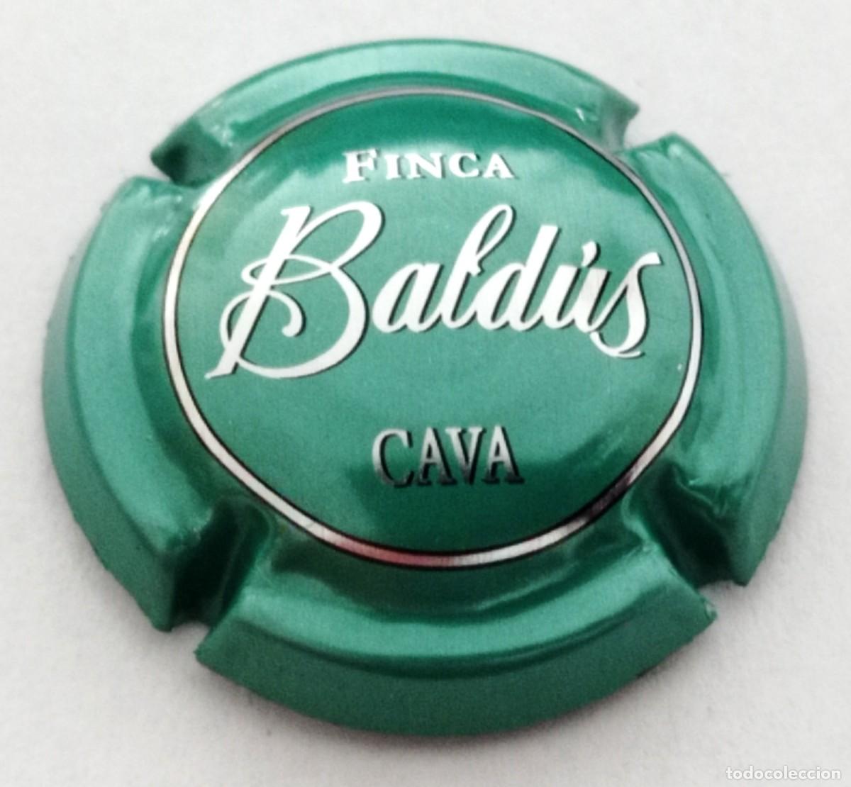 Coleccionismo de cava: PLACA CHAPA CAVA BALD&Uacute;S - Foto 1