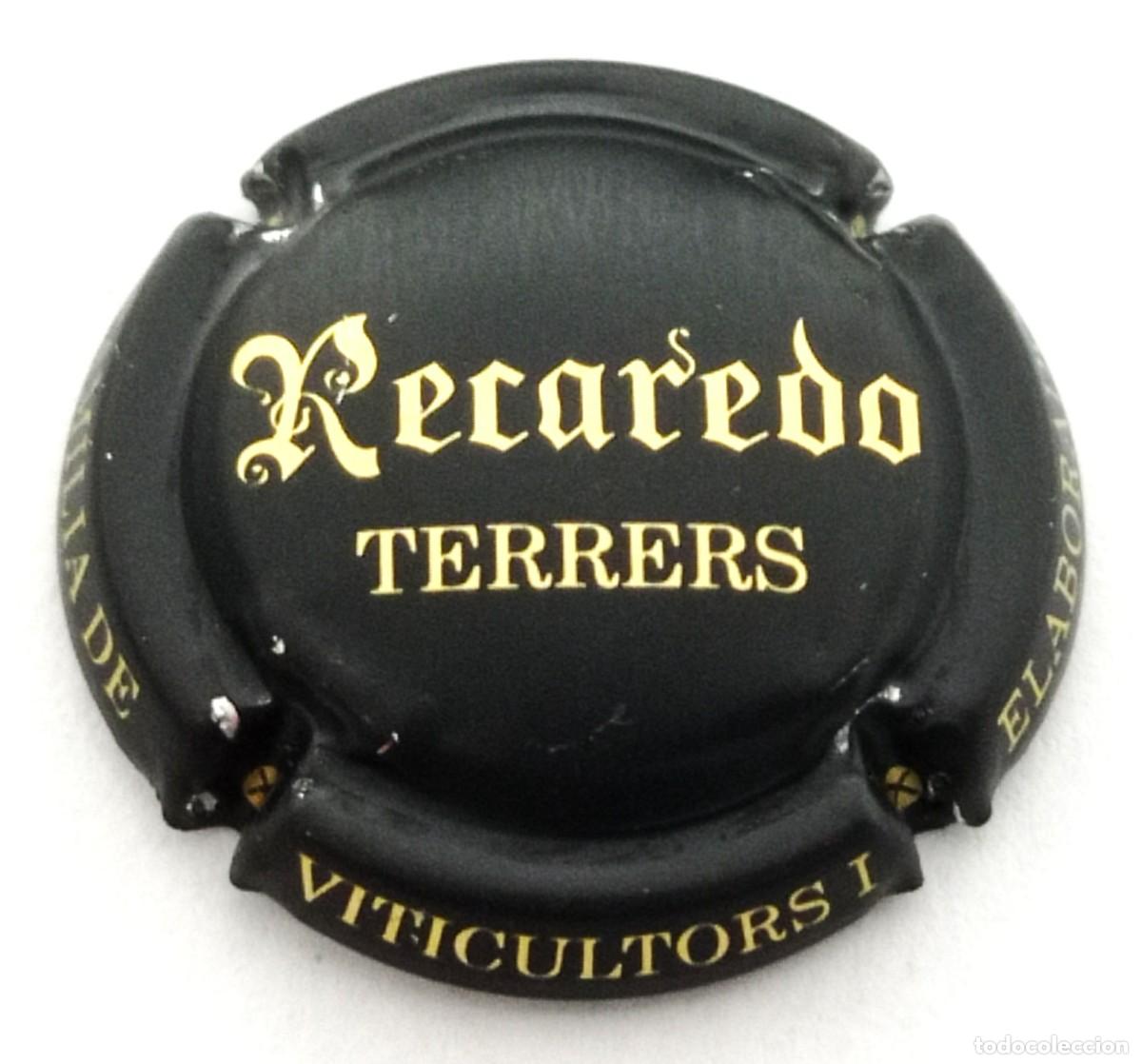 Coleccionismo de cava: PLACA CHAPA CAVA RECAREDO TERRERS - Foto 1