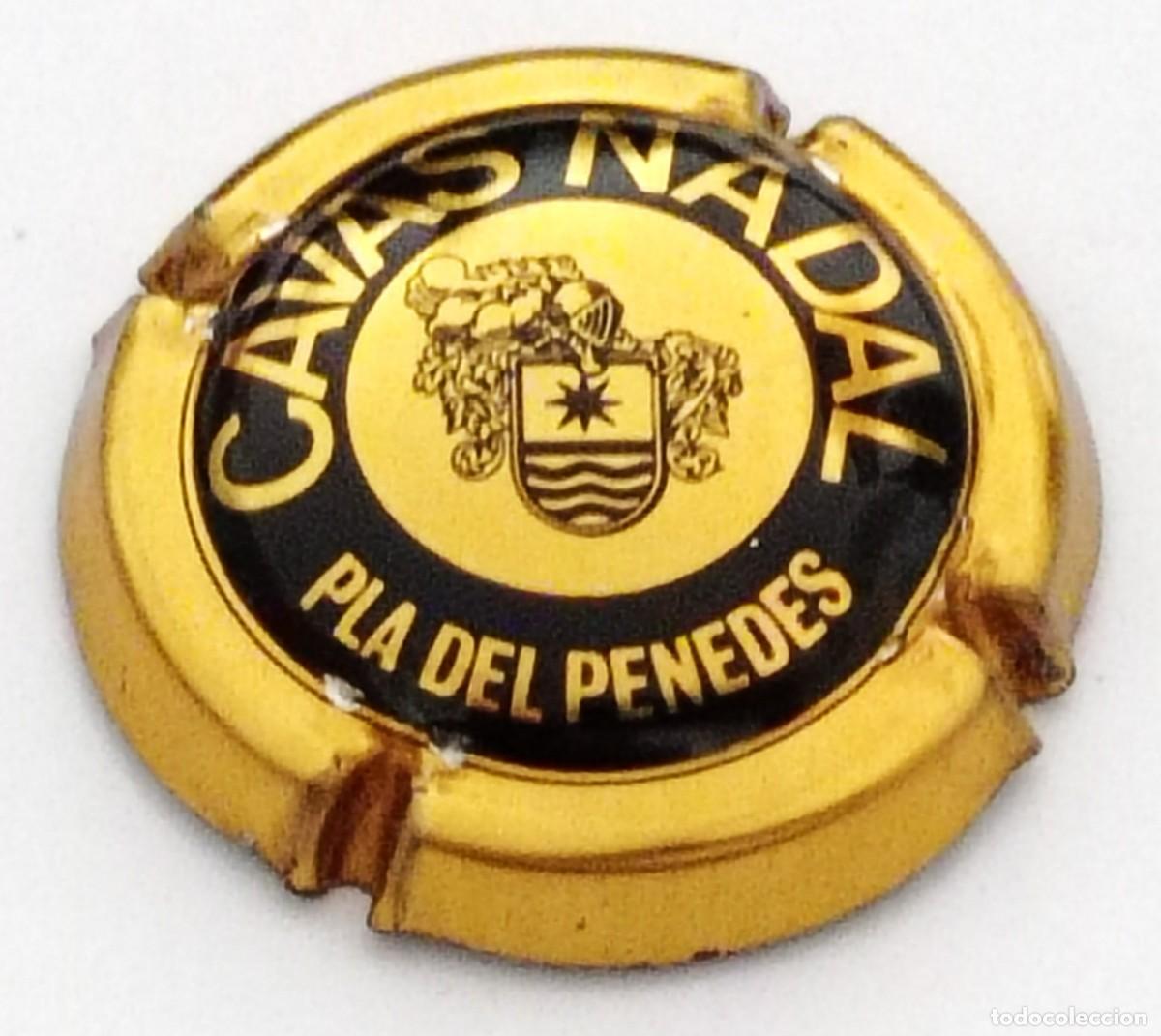 Coleccionismo de cava: PLACA CHAPA CAVA NADAL - Foto 1
