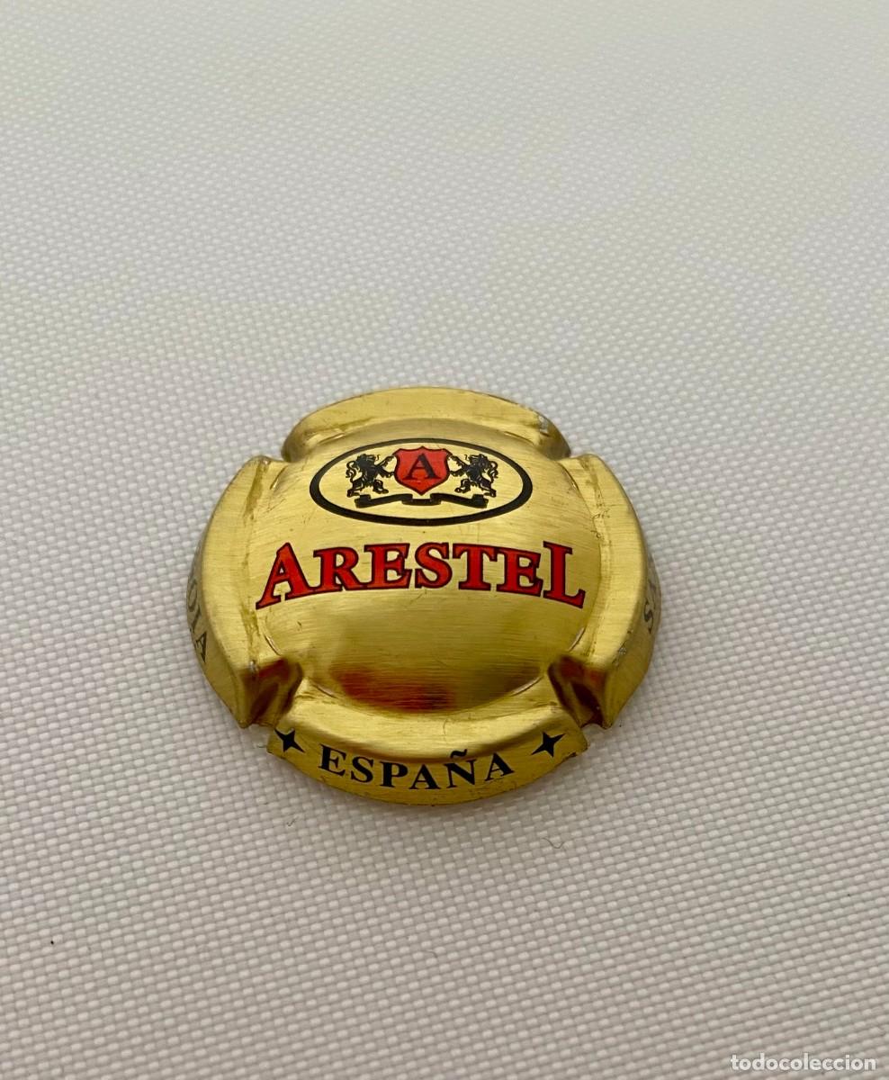 Coleccionismo de cava: 1 PLACA CHAPA DE CAVA MARQUISTAS ARESTEL - Foto 1