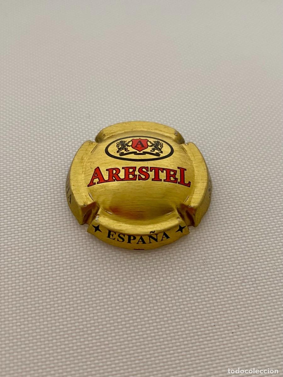 Coleccionismo de cava: 1 PLACA CHAPA DE CAVA MARQUISTAS ARESTEL - Foto 1