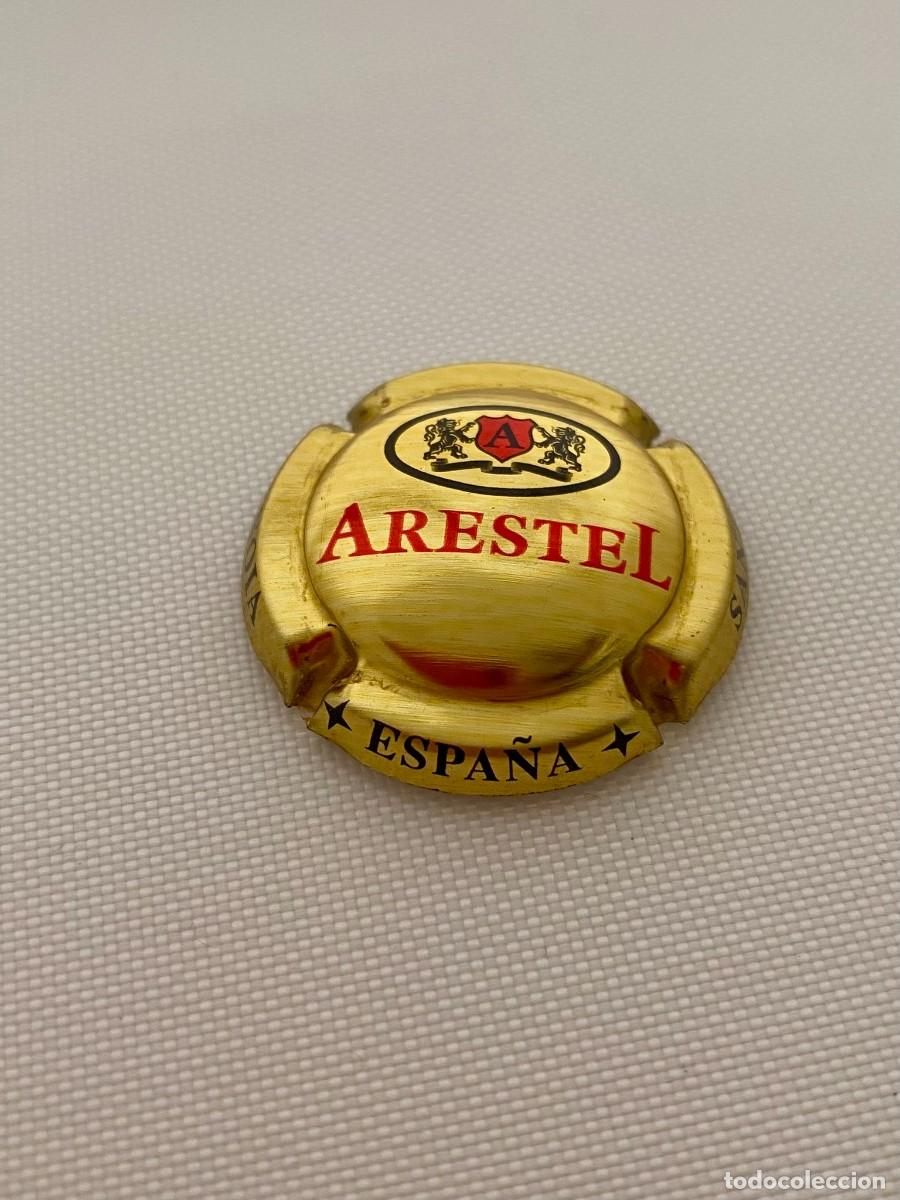 Coleccionismo de cava: 1 PLACA CHAPA DE CAVA MARQUISTAS ARESTEL - Foto 1
