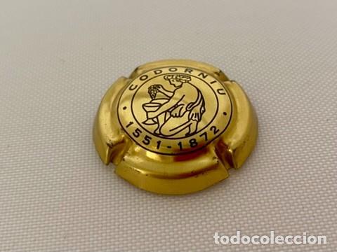 Coleccionismo de cava: 1 PLACA CHAPA DE CAVA CODORNIU - Foto 1