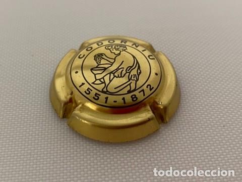 Coleccionismo de cava: 1 PLACA CHAPA DE CAVA CODORNIU - Foto 1