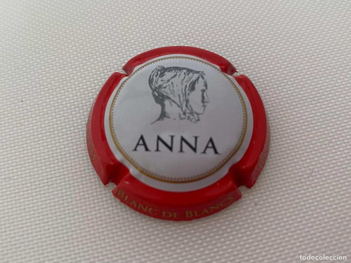 Coleccionismo de cava: 1 PLACA CHAPA DE CAVA ANNA CODORNIU - Foto 1