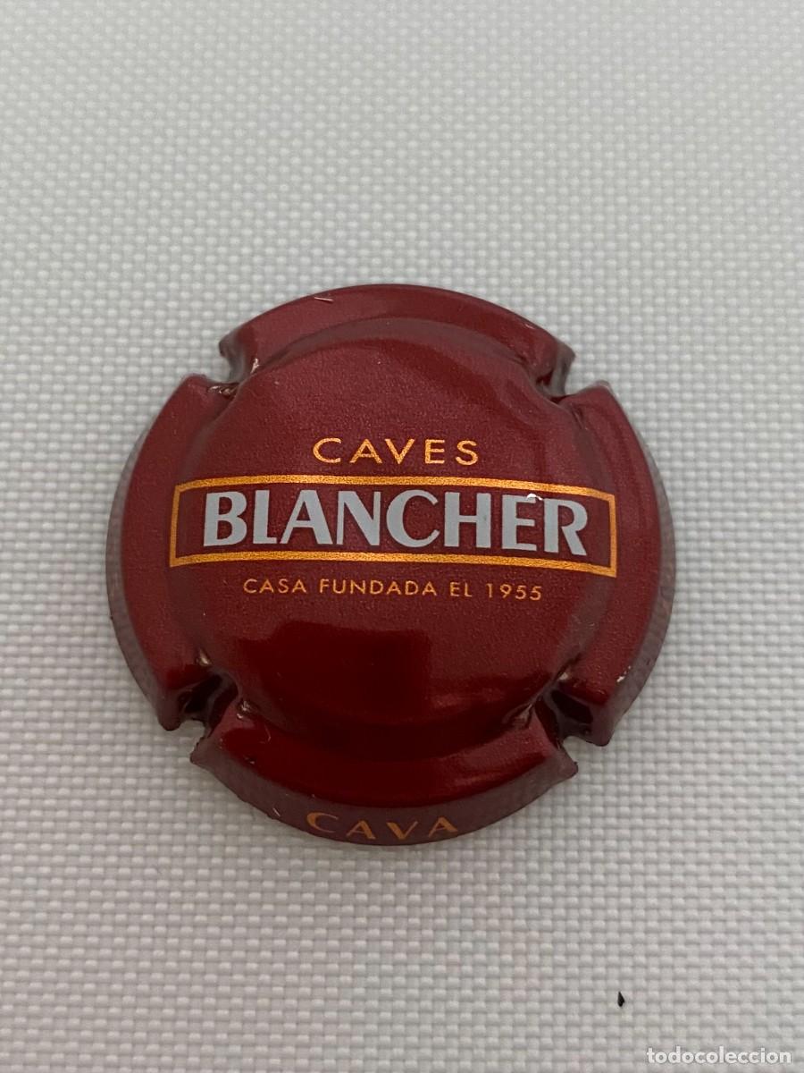 Coleccionismo de cava: 1 PLACA CHAPA CAVA BLANCHER - Foto 1