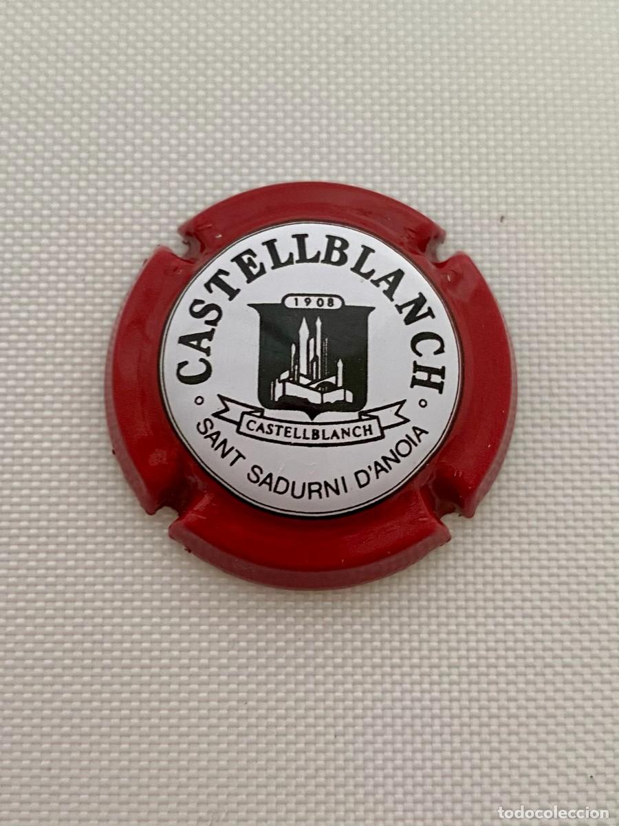 Coleccionismo de cava: PLACA CHAPA CAVA CASTELLBLANCH - Foto 1