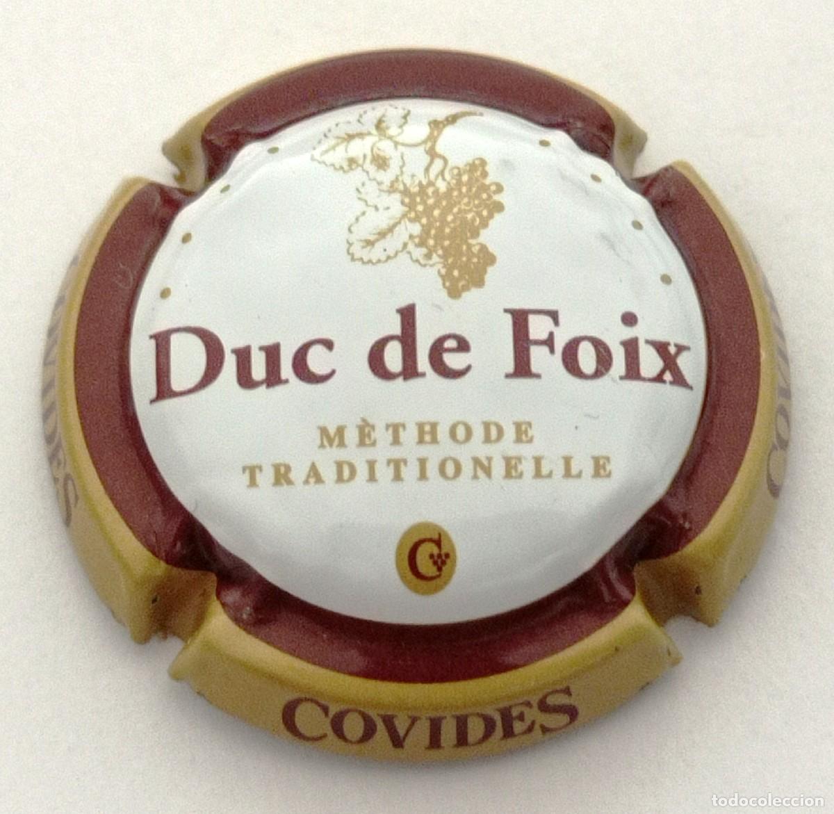 Coleccionismo de cava: PLACA CHAPA CAVA COVIDES DUC DE FOIX - Foto 1