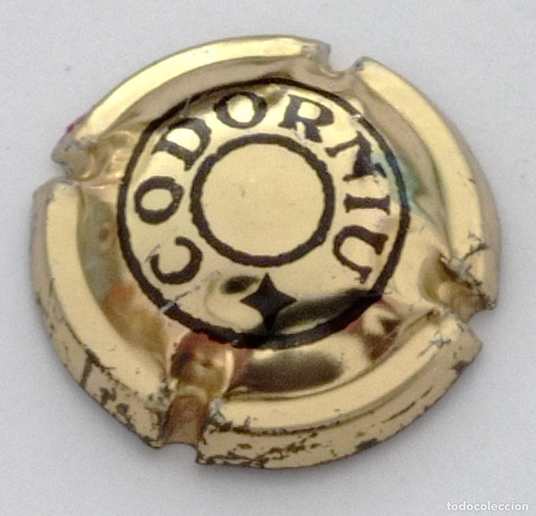 Coleccionismo de cava: PLACA CHAPA (PEQUE&Ntilde;A) CAVA CODORNIU - Foto 1