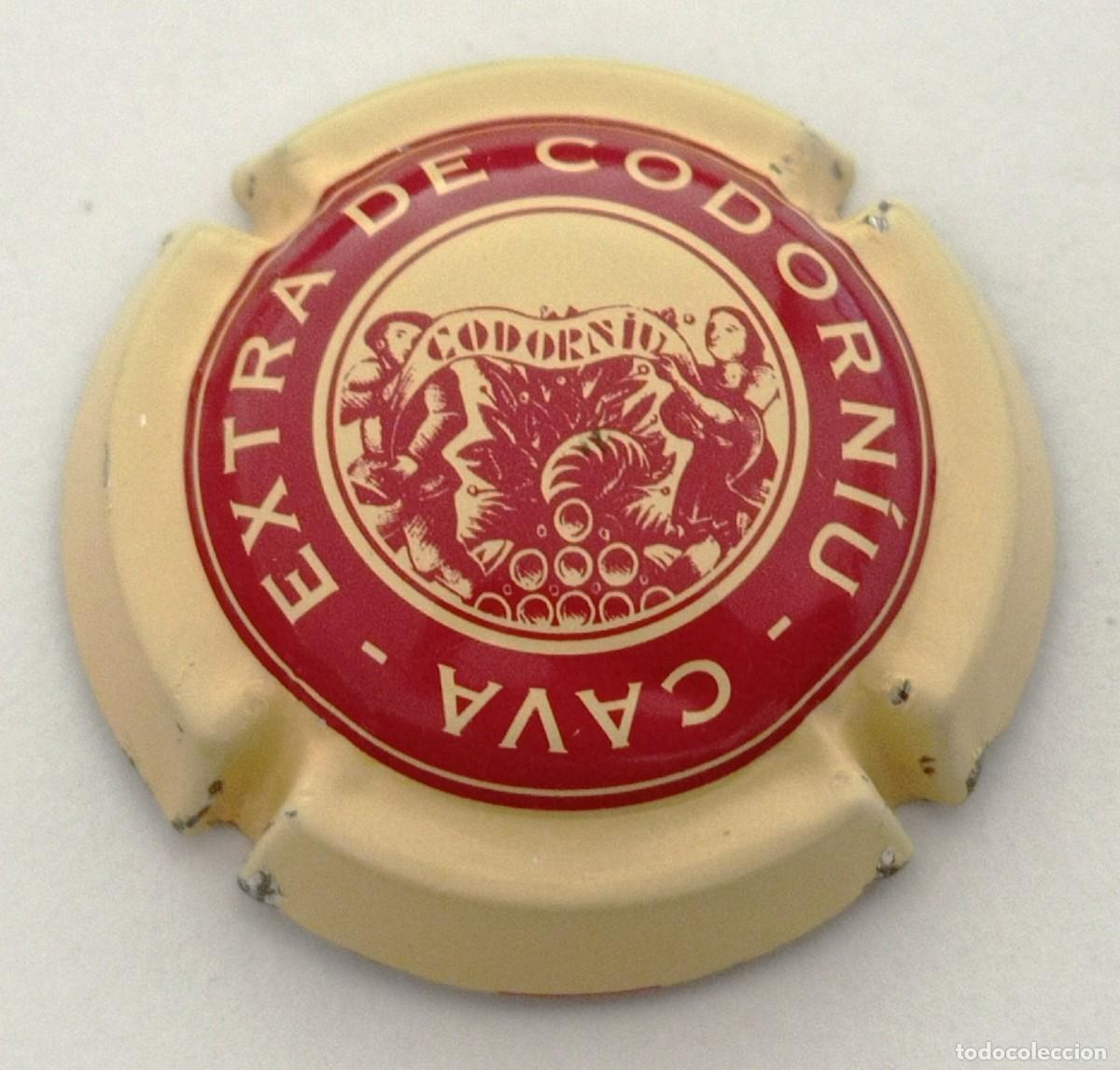 Coleccionismo de cava: PLACA CHAPA CAVA CODORNIU EXTRA - Foto 1