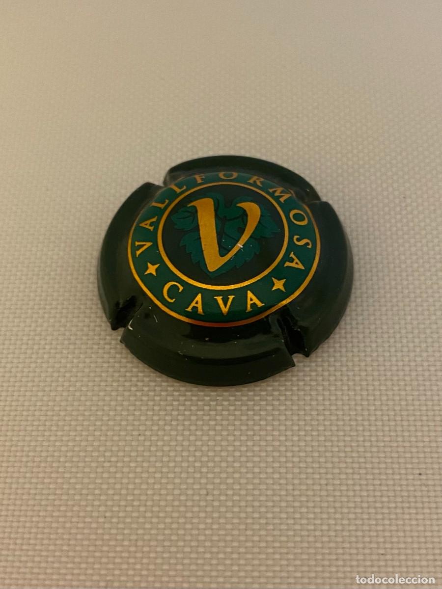 Coleccionismo de cava: 1 PLACA CHAPA CAVA VALLFORMOSA - Foto 1