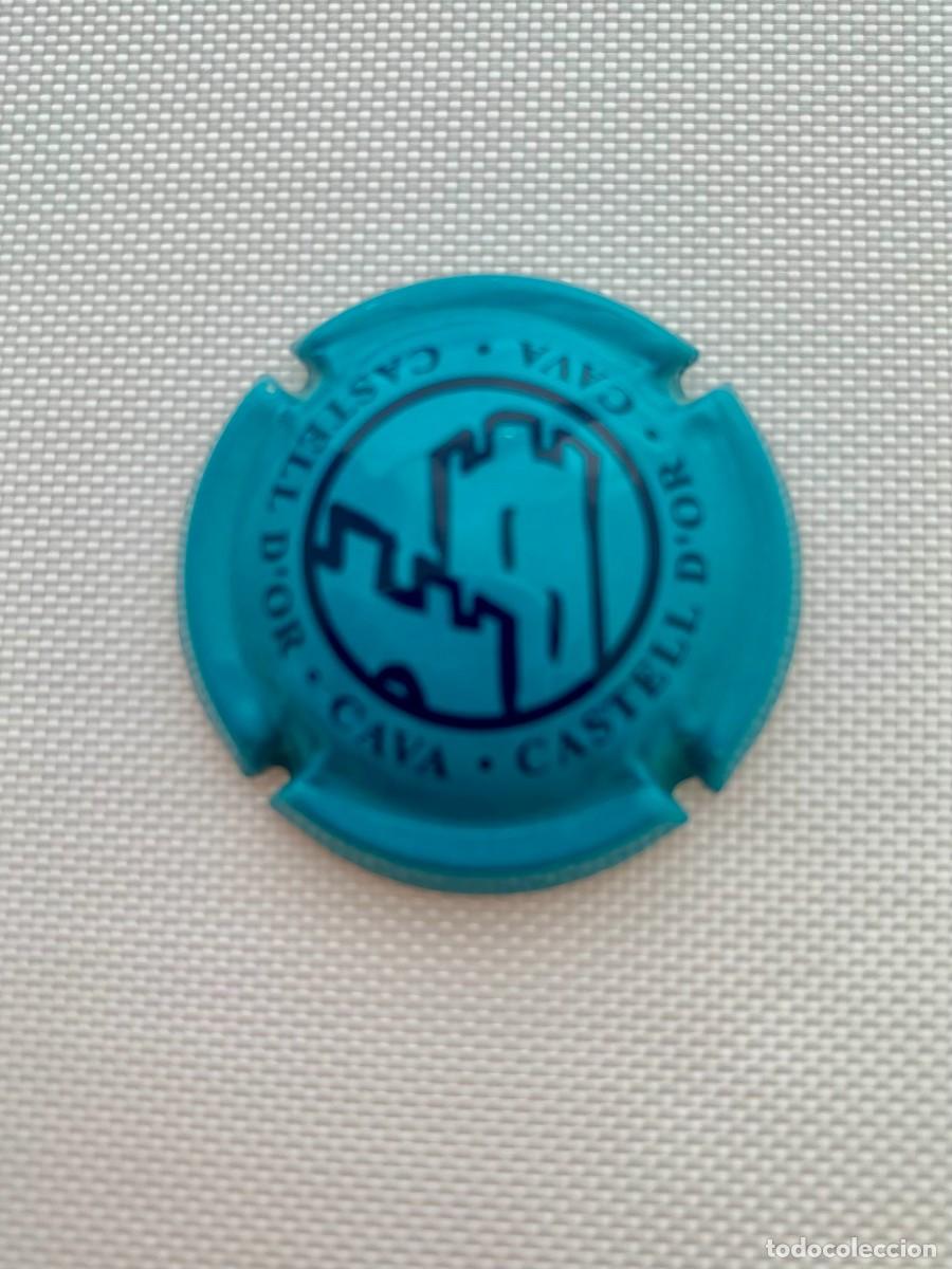 Coleccionismo de cava: 1 PLACA CHAPA DE CAVA CASTELL DOR - Foto 1