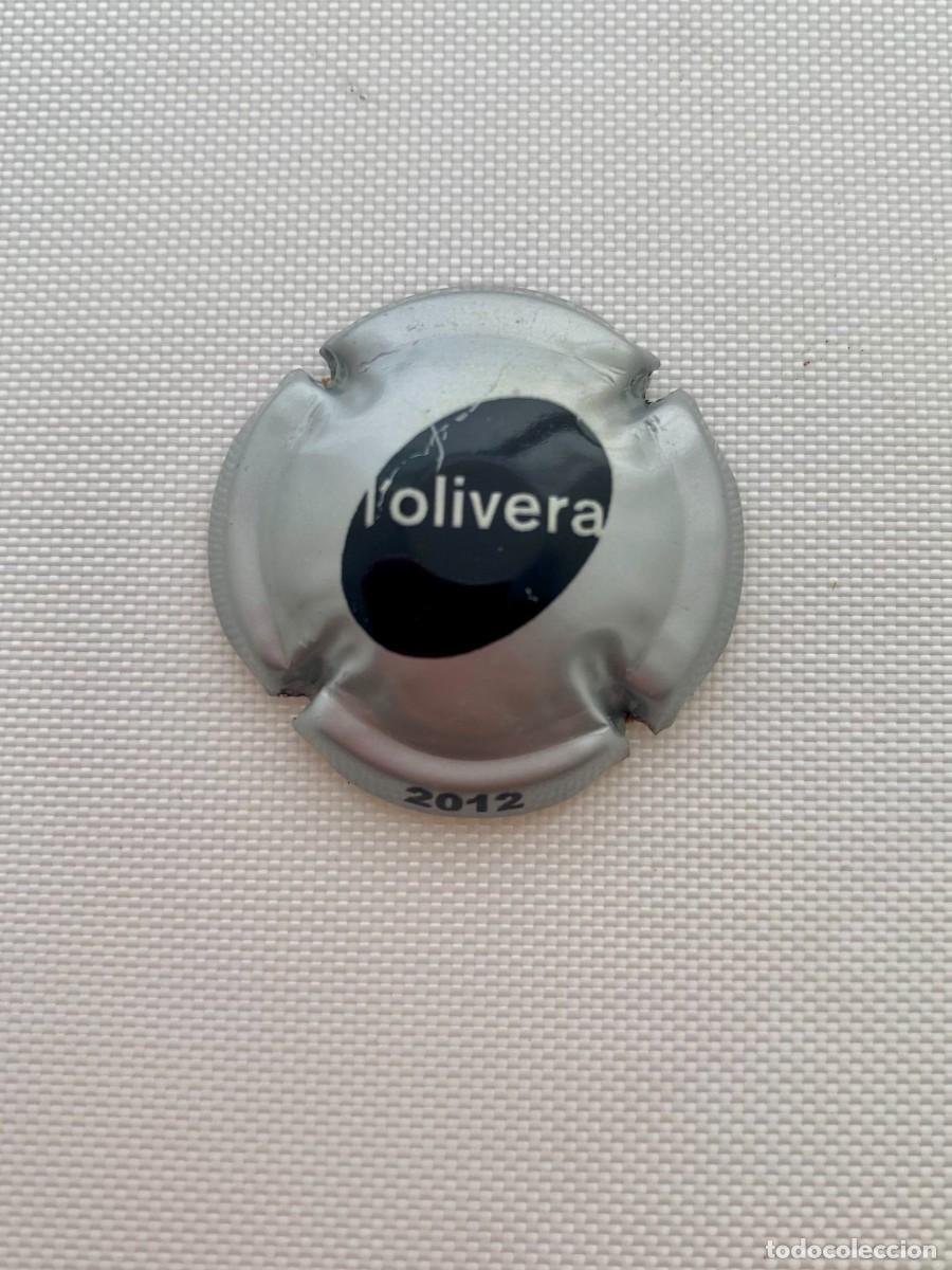 Coleccionismo de cava: 1 PLACA CHAPA DE CAVA L OLIVERA 2012 - Foto 1