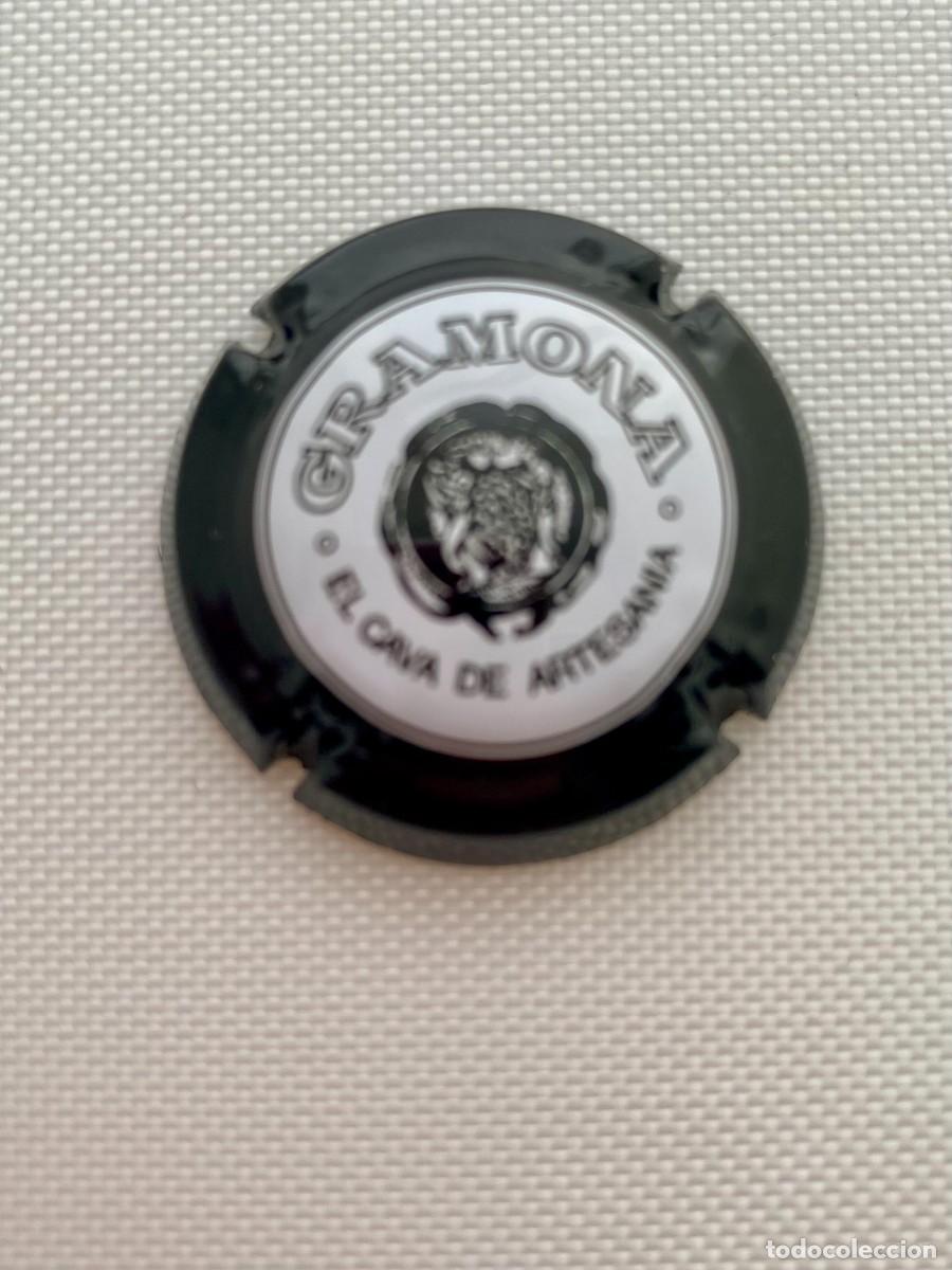 Coleccionismo de cava: 1 PLACA CHAPA DE CAVA GRAMONA - Foto 1