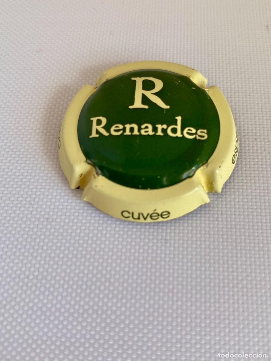 Coleccionismo de cava: 1 PLACA CHAPA CAVA RENARDES - Foto 1