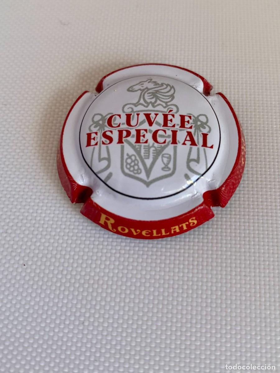 Coleccionismo de cava: 1 PLACA CHAPA CAVA ROVELLATS - Foto 1